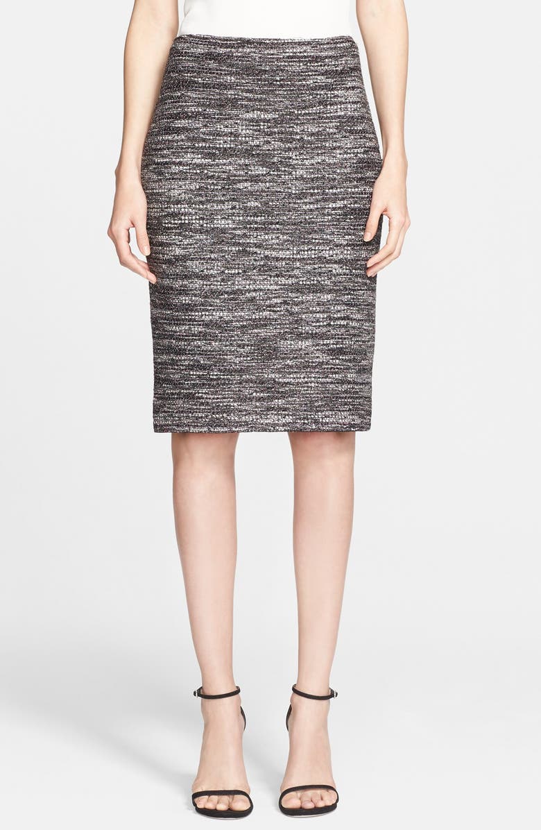 St. John Collection Sparkle Inlay Knit Skirt | Nordstrom