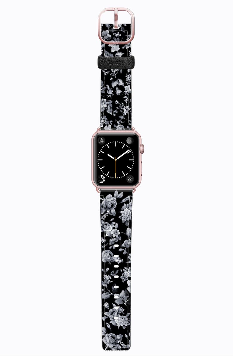 Casetify Saffiano Faux Leather Apple Watch Strap Nordstrom
