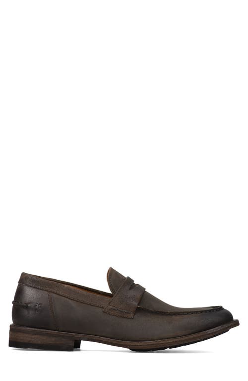 Shop Frye Tyler Flex Penny Loafer In Chocolate