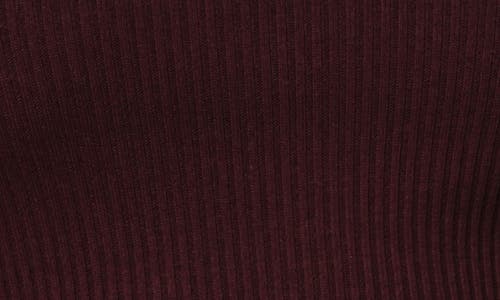 Citizen Of Humanity Citizens Of Humanity Fellina Rib One-sleeve Sweater In Burgundy
