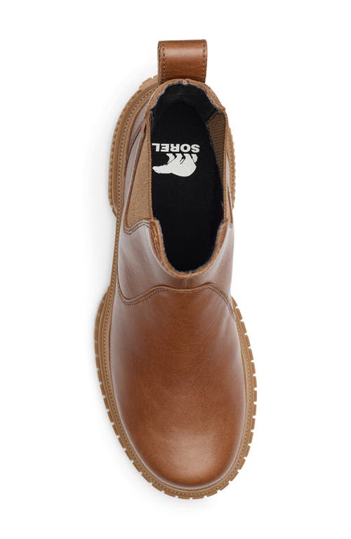 Sorel Ona Ave Waterproof Chelsea Boot In Velvet Tan/ Gum 2
