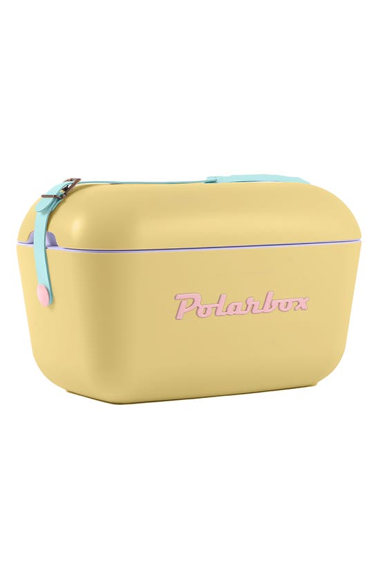 Polarbox Pop Model Portable Cooler In Rainbow Yellow
