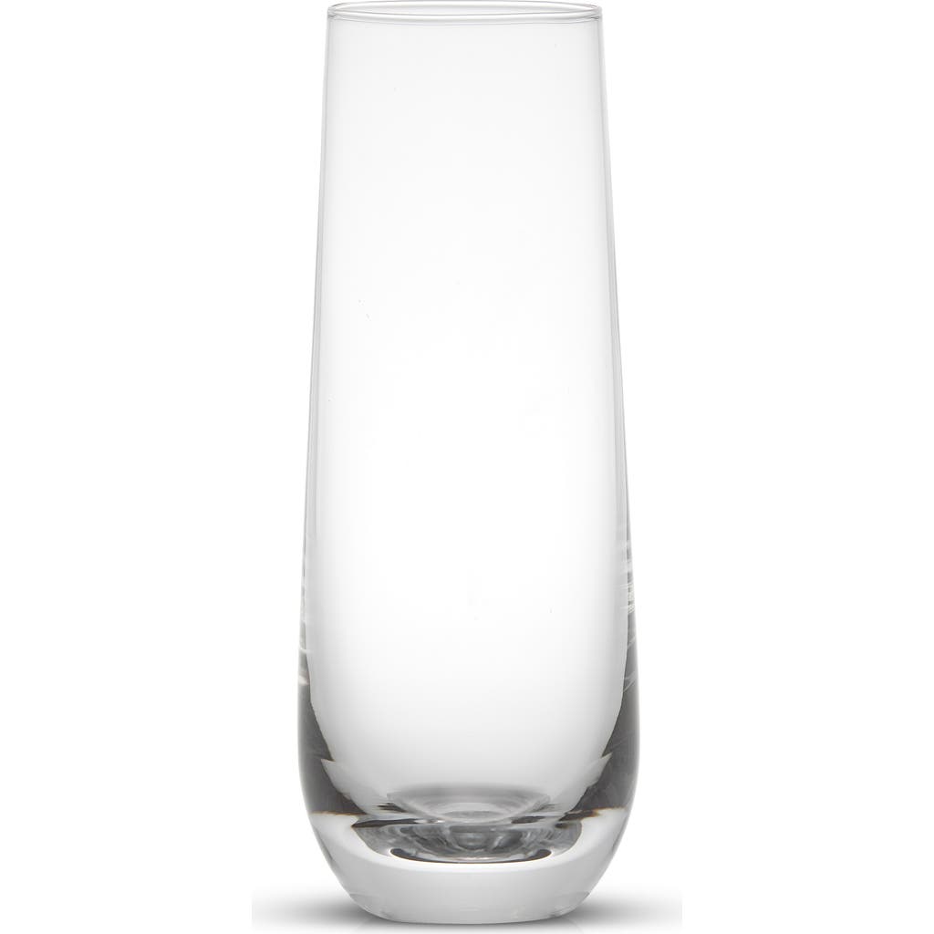 JOYJOLT JOYJOLT MILO SET OF 4 STEMLESS CHAMPAGNE GLASSES