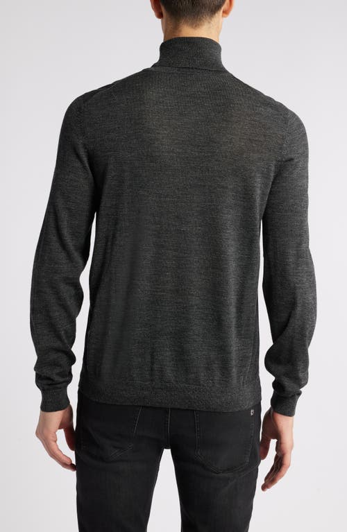 Hugo Boss Musso Wool Knit Sweater In Black