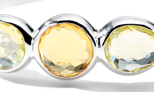 Ippolita Rock Candy Citrine Bangle In Silver