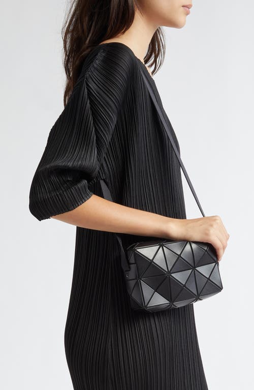 Shop Bao Bao Issey Miyake Cuboid Crossbody Bag In Matte Black