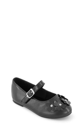 JESSICA SIMPSON JESSICA SIMPSON KIDS' AMY PETAL MARY JANE FLAT