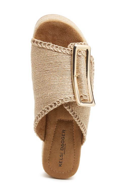 Kelsi Dagger Brooklyn Dover Platform Sandals In Natural