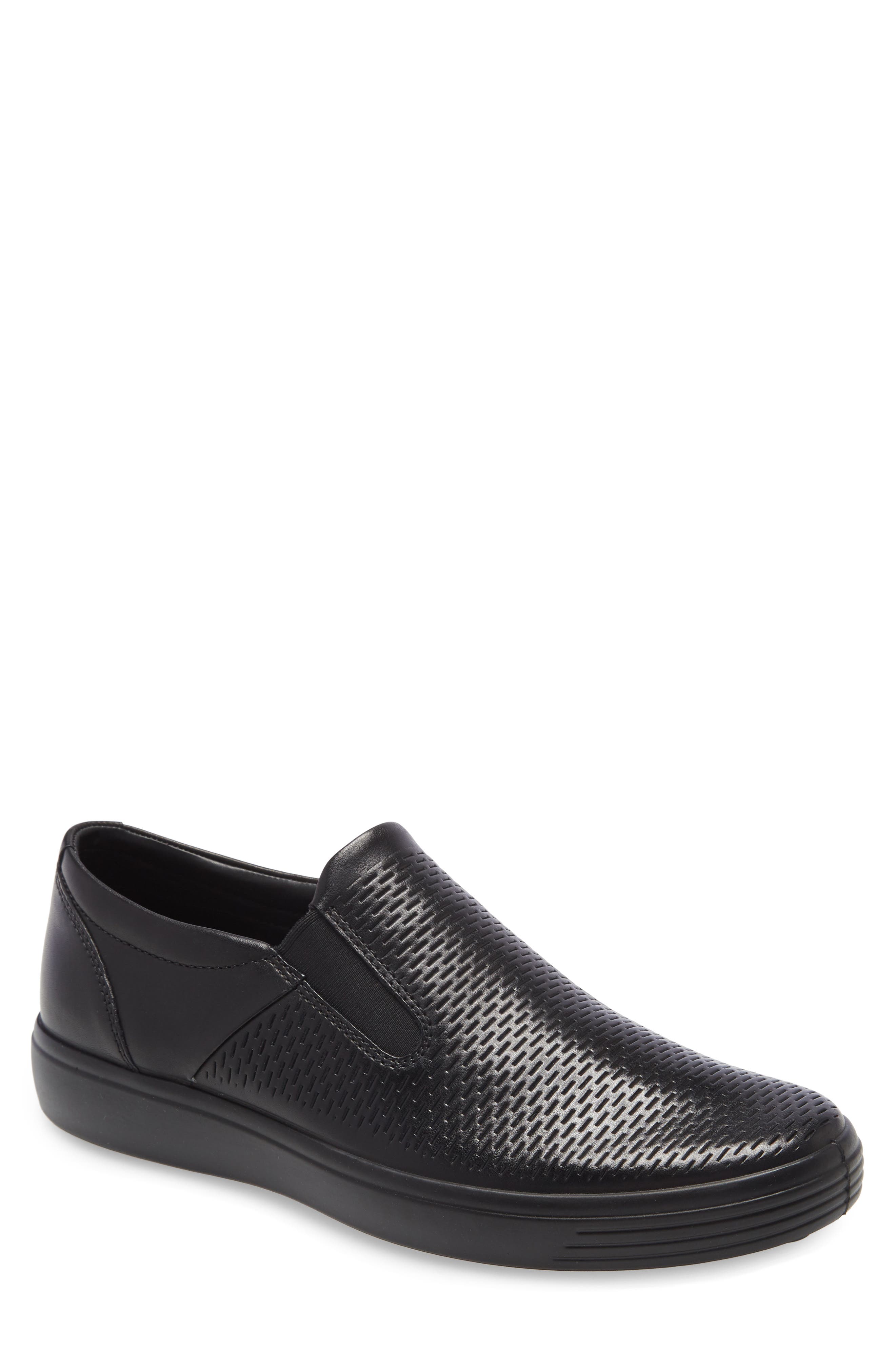 ecco slip ons mens