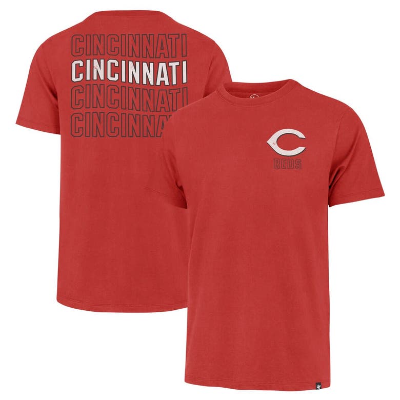 47 ' Red Cincinnati Reds Hang Back Franklin T-shirt