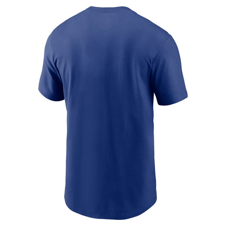 Shop Nike Royal Kansas City Royals Scoreboard T-shirt