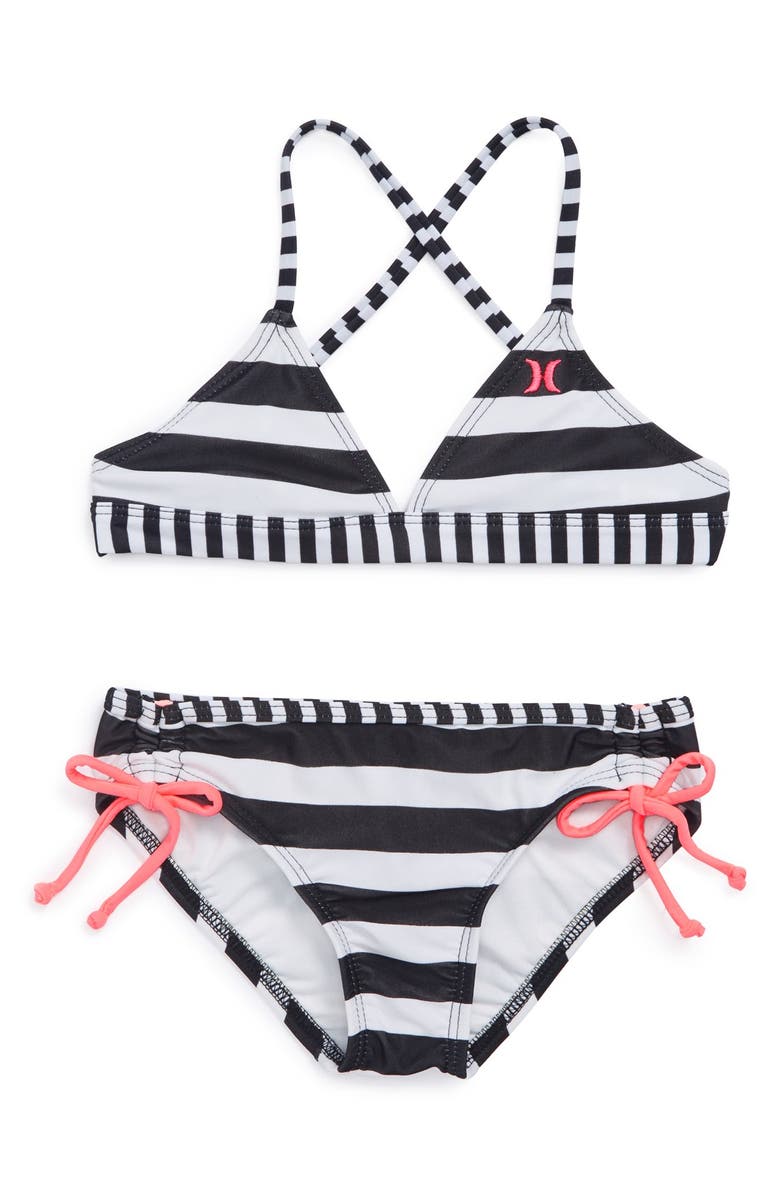 Hurley Two-Piece Swimsuit (Little Girls) | Nordstrom
