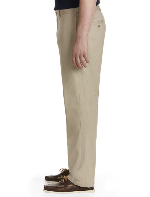 Harbor Bay Waist-relaxer Pants In Khaki