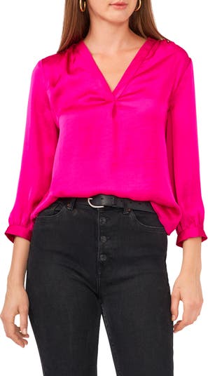 Vince Camuto Rumple Satin Blouse | Nordstrom