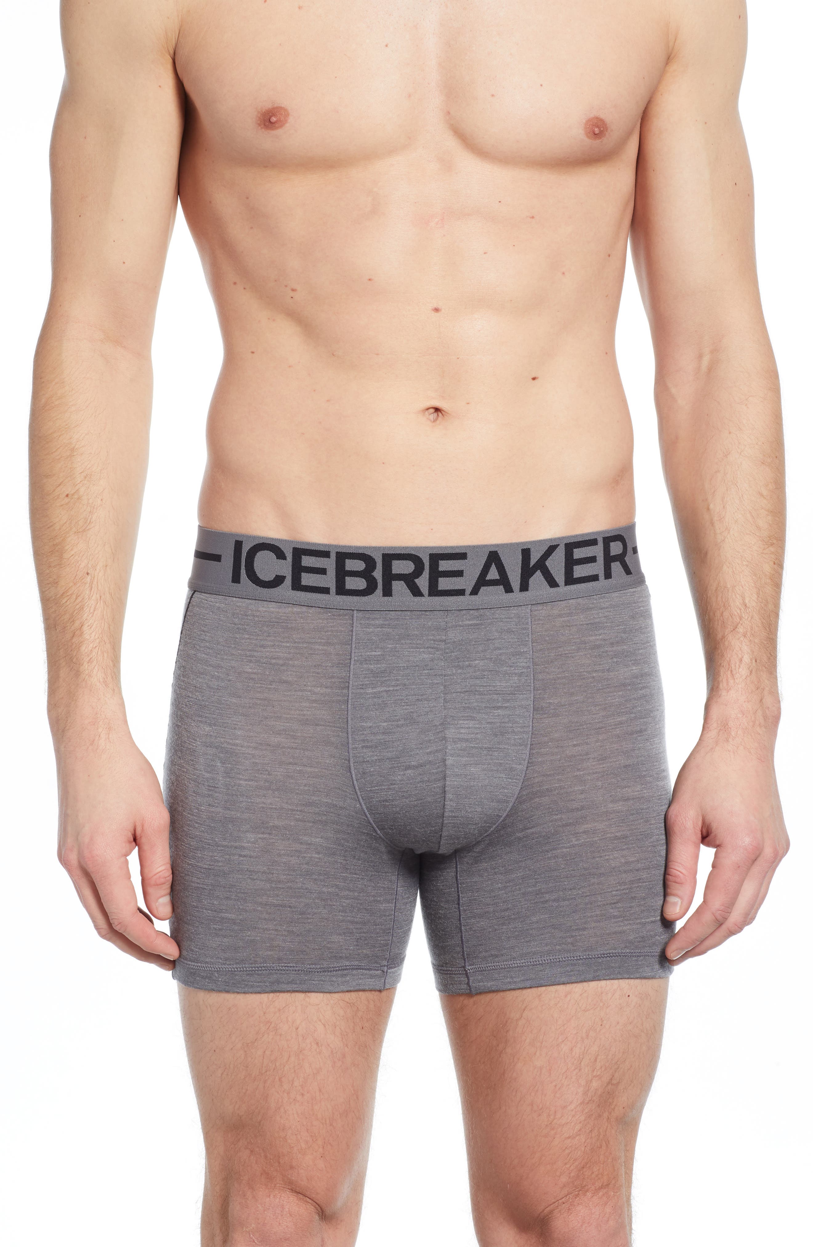Icebreaker Anatomica Zone Boxers, Black