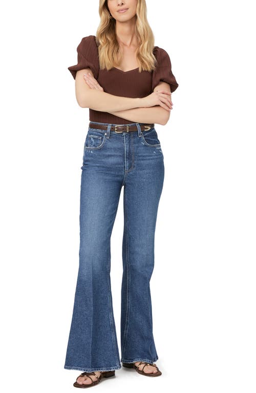 PAIGE PAIGE CHARLIE HIGH WAIST FLARE JEANS 