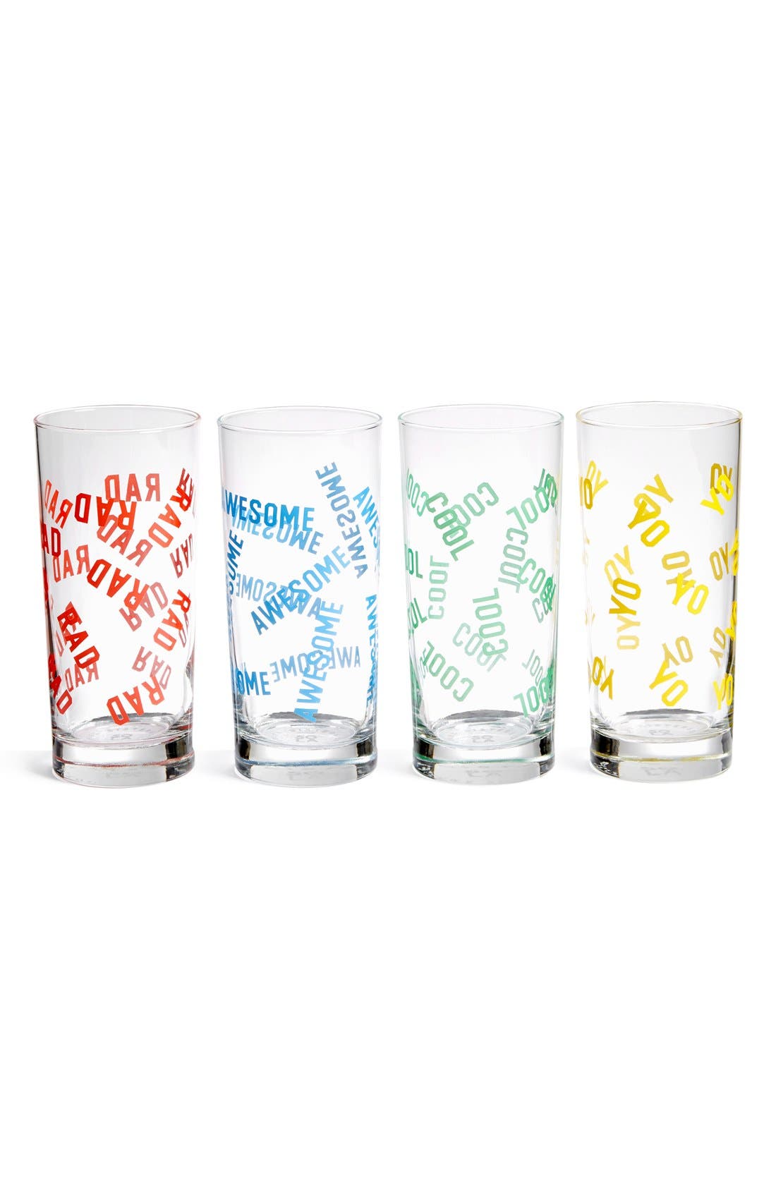 Sisters of Los Angeles 'Baja Tall Cooler' Drinking Glasses (Set of 4