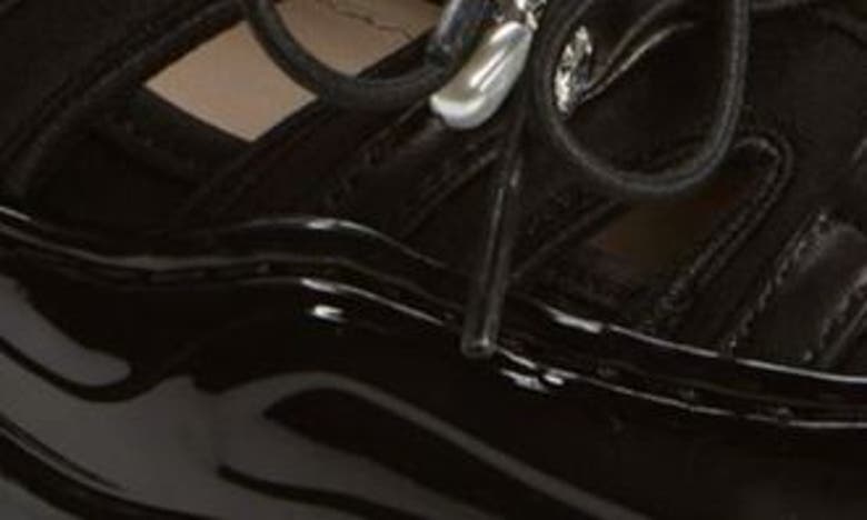Shop Simone Rocha Beaded Classic Tracker Sneaker In Black Nappa/ Pearl/ Clear