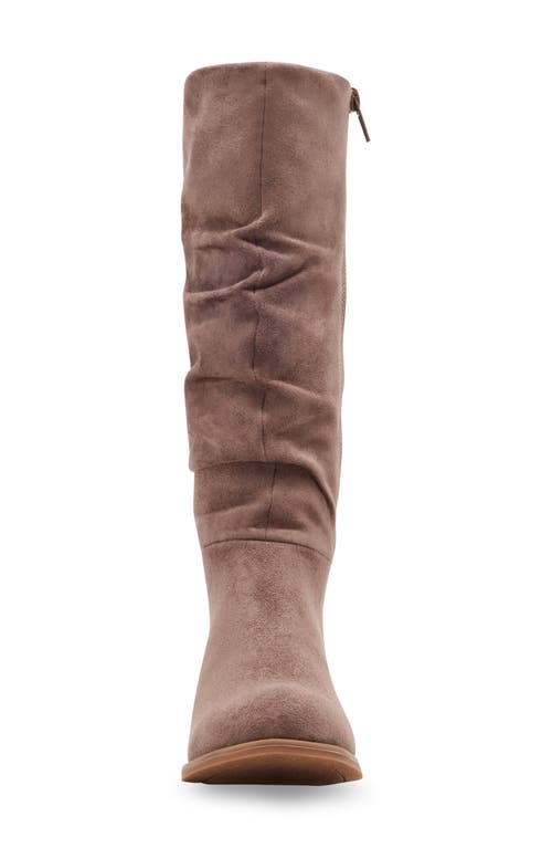 Shop Steve Madden Jpepper Slouch Knee High Boot In Taupe