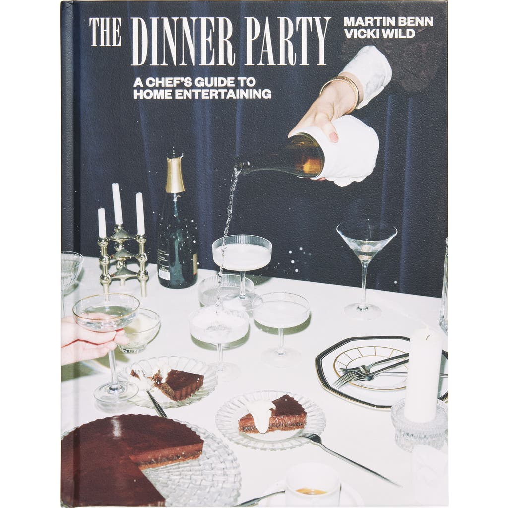 Chronicle Books 'The Dinner Party: A Chef's Guide to Home Entertaining' Cookbook in Black Multicolor