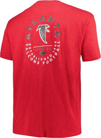 PROFILE Men s Profile Red Atlanta Falcons Big Tall Two Hit