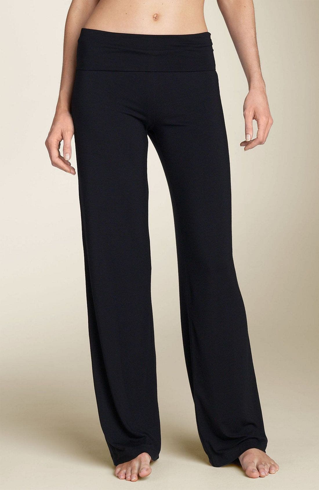 Calvin Klein 'Essentials' Roll Waist Pants Nordstrom