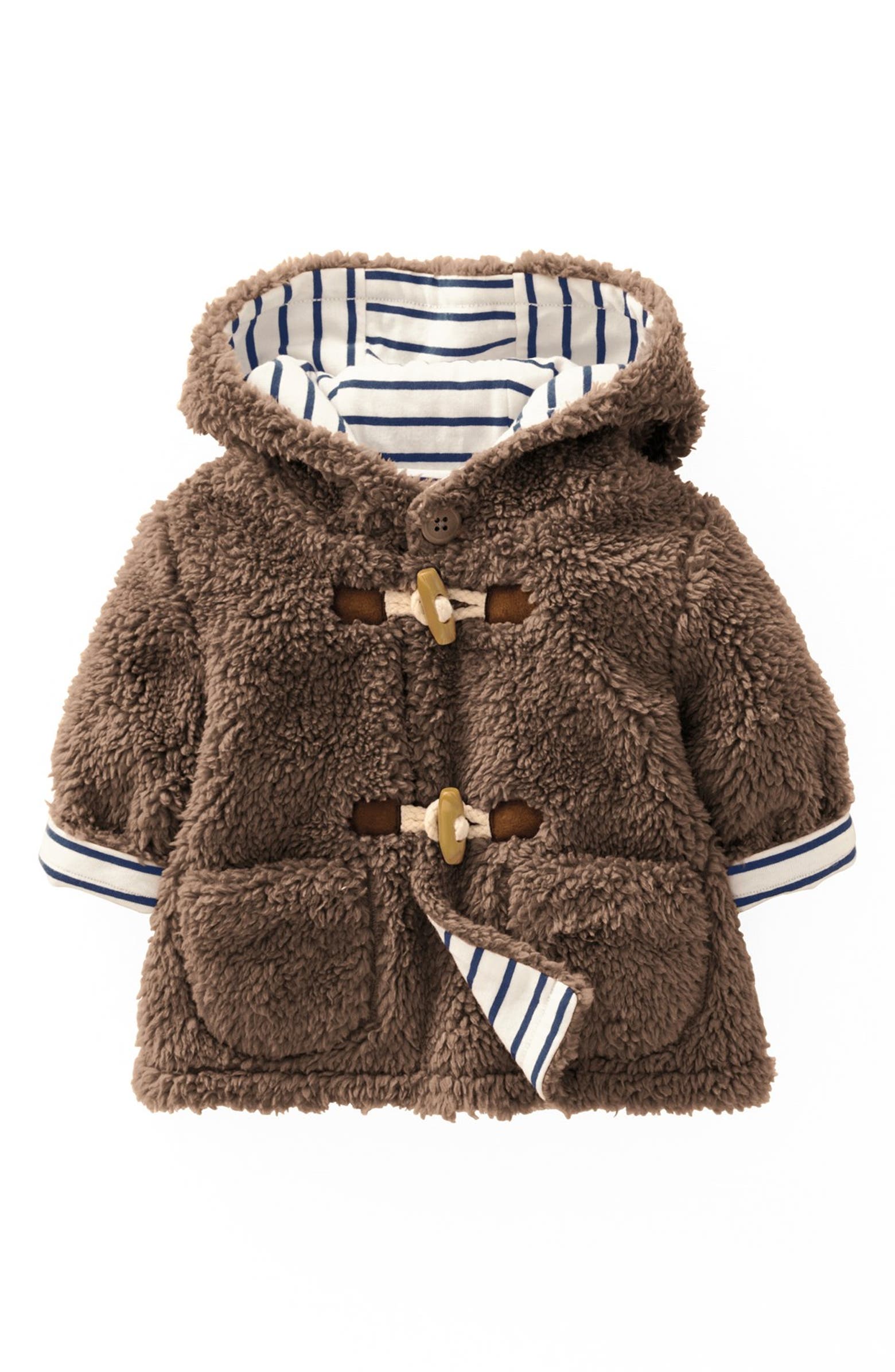 Mini Boden Fleece Jacket (Baby Boys) | Nordstrom