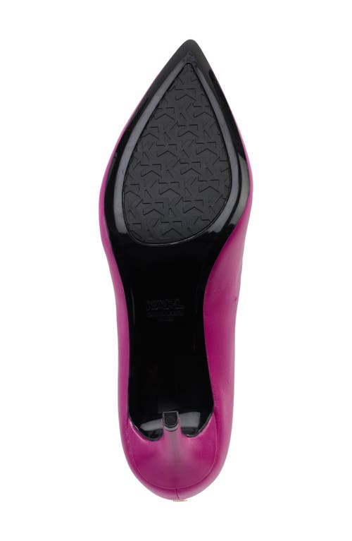 Shop Karl Lagerfeld Paris Royale Pointed Toe Pump In Cactus Flo