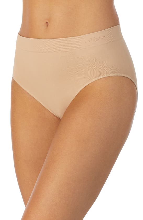 Shop Le Mystere Seamless Comfort Brief In Sahara