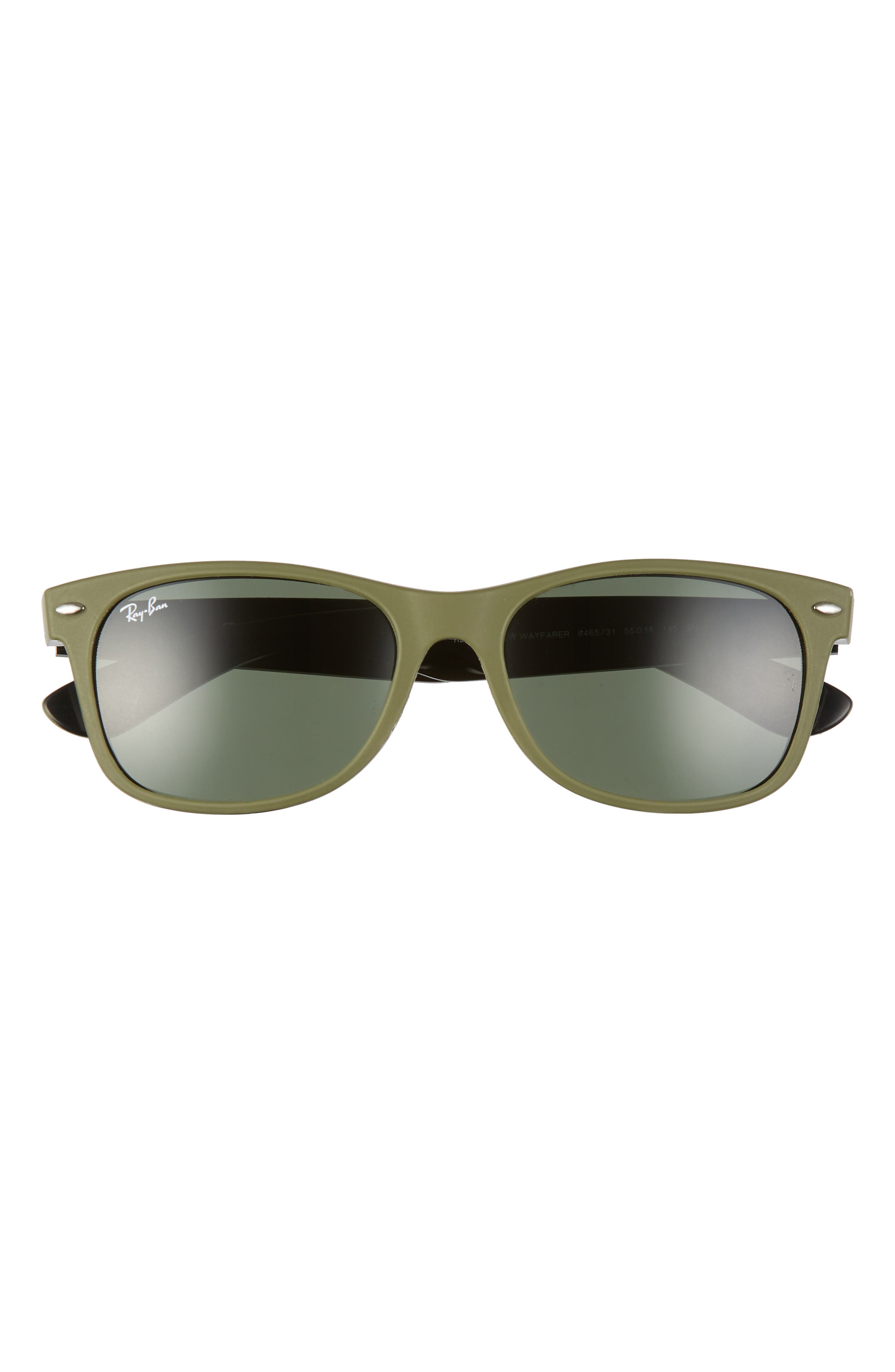 new large wayfarer 55mm sunglasses
