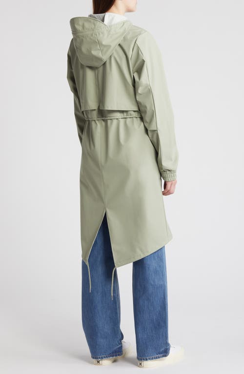 Shop Rains String Waterproof Jacket In Earth