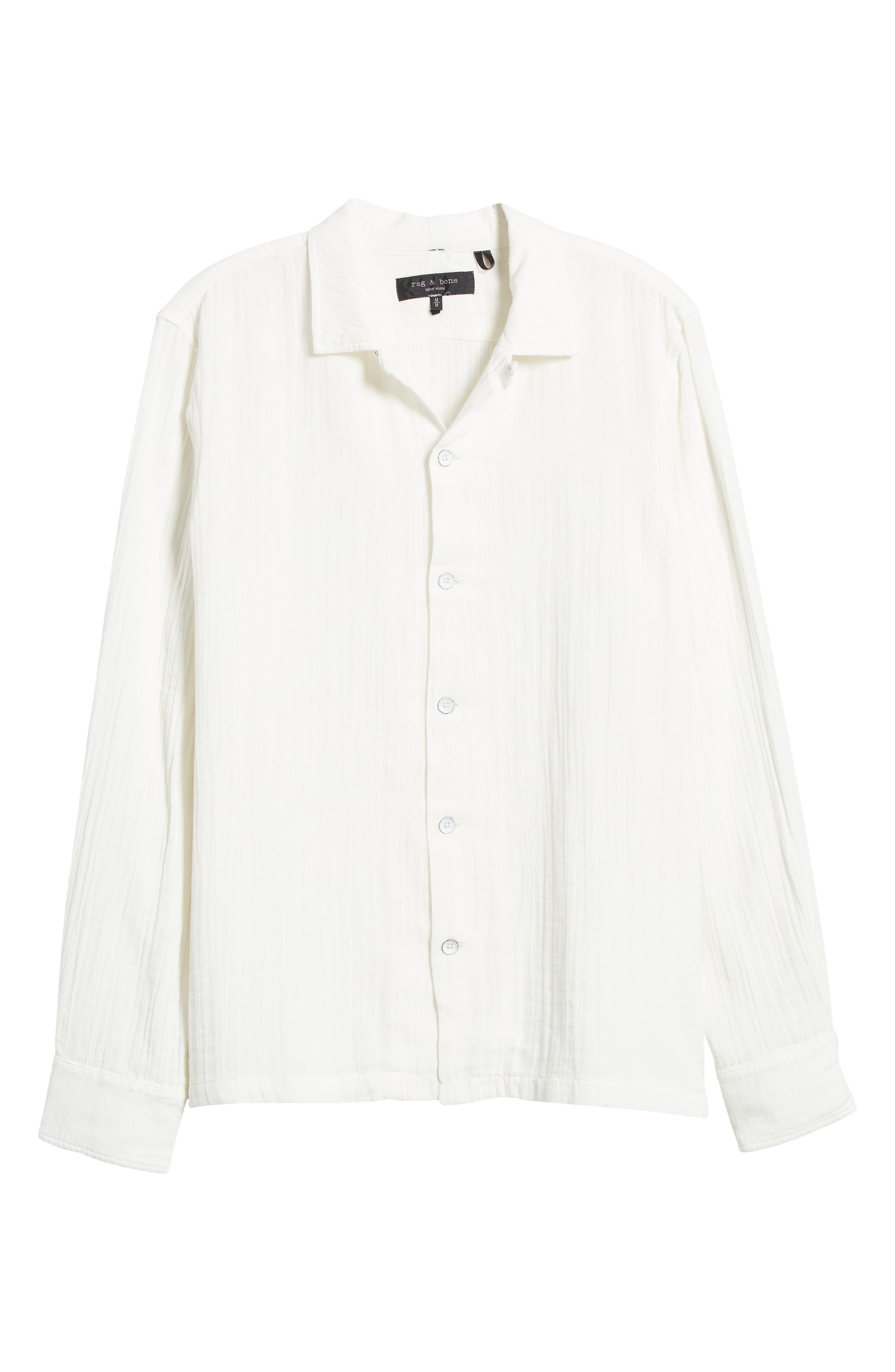 rag & bone Avery Resort Gauze ButtonUp Shirt Nordstrom