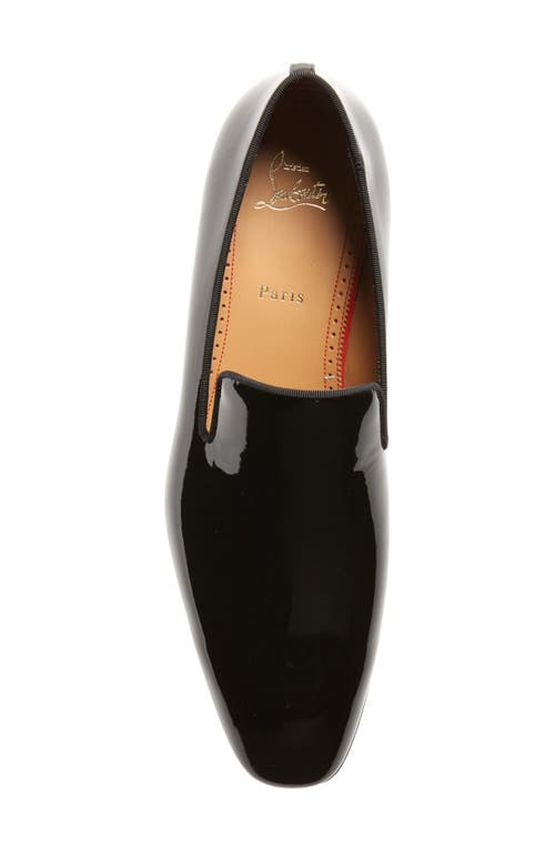 Shop Christian Louboutin Dandelion Venetian Loafer In Black/black Leather