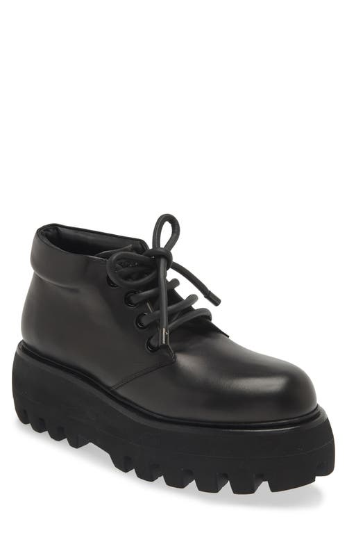 Shop Alexander Mcqueen Sofa Platform Boot In Black