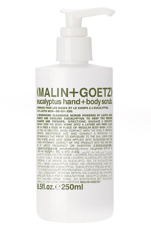 Shop Malin + Goetz Malin+goetz Eucalyptus Hand + Body Scrub In No Color