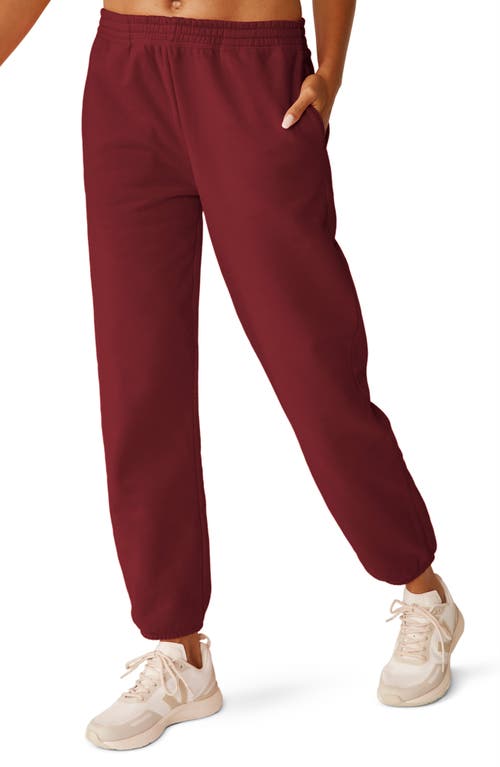 BEYOND YOGA BEYOND YOGA ON THE GO COTTON BLEND JOGGERS