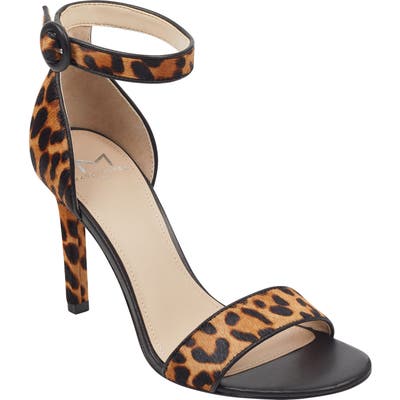 Marc Fisher Ltd Kora Ankle Strap Sandal, Brown