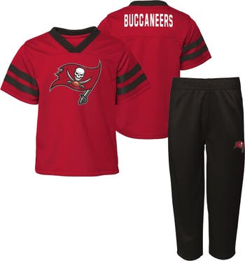 Cincinnati Bengals Toddler Red Zone Jersey & Pants Set - Black