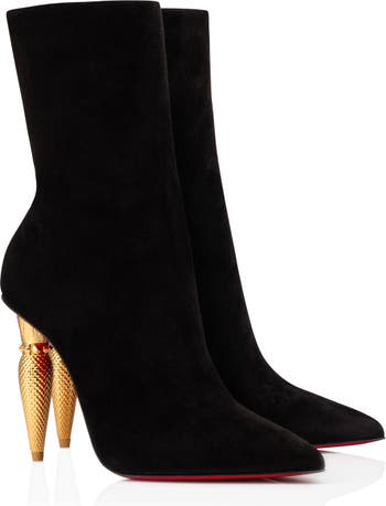 Christian louboutin store suede booties