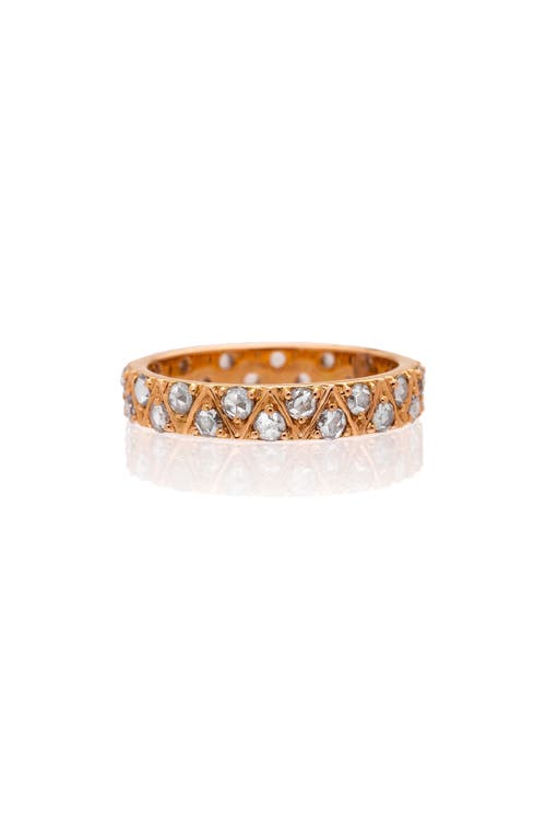 Sethi Couture Stella Diamond Eternity Band In Gold