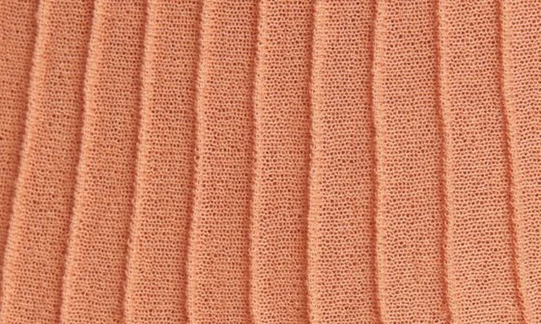 Rebecca Taylor Textured Cotton Blend Midi Skirt In Rhum