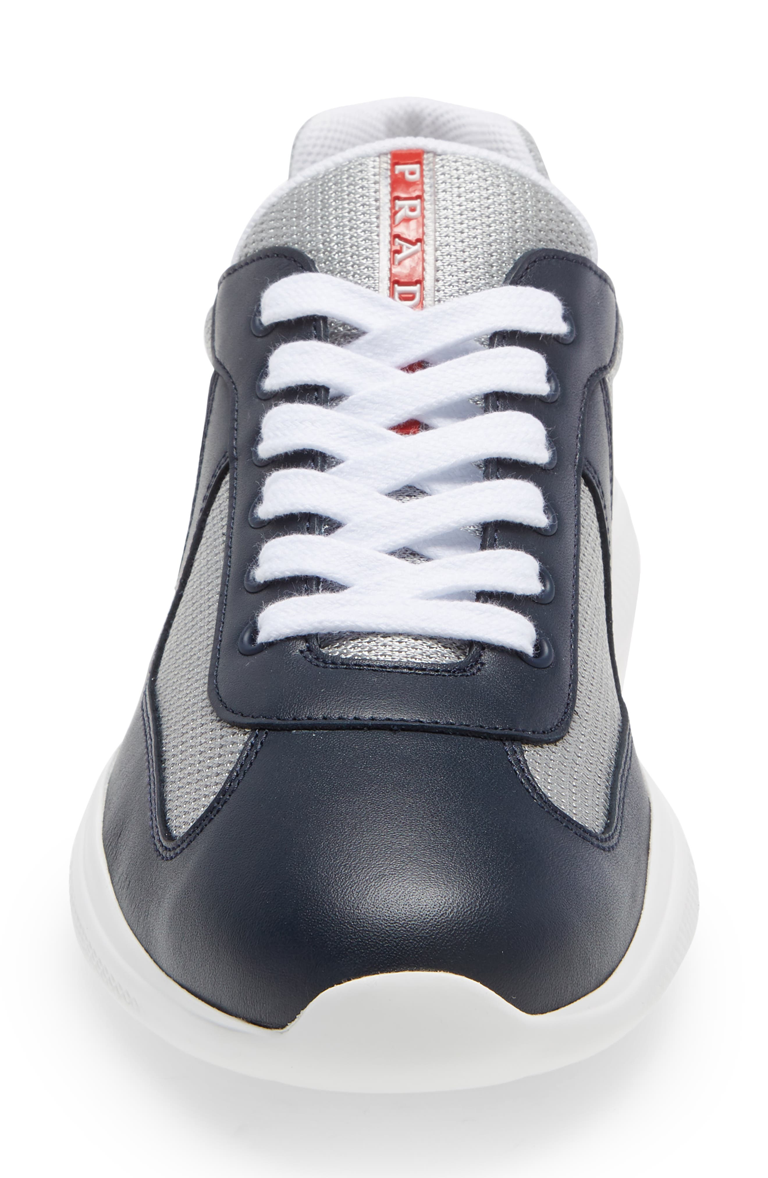 Prada America#39;s Cup low-top sneakers - Grey