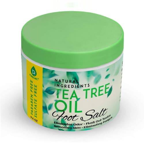 Pursonic Foot Spa Massager With Tea Tree Oil Foot Salt Scrub In Pink