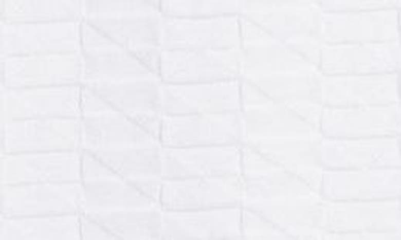 Hugo Boss Hugo Spato Cotton Jacquard Sweater Polo In White