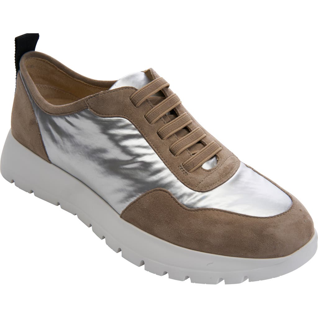 Vaneli Qadi Sneaker In Silver/brown