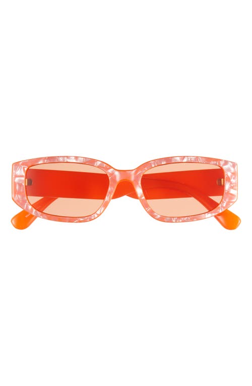 BP. 48mm Rectangular Sunglasses in Orange at Nordstrom