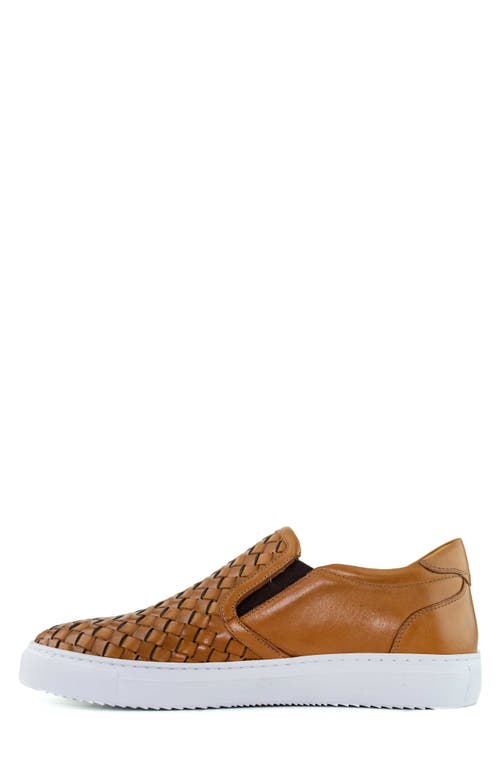 Shop Marc Joseph New York Crawford Ave Slip-on Sneaker In Cognac