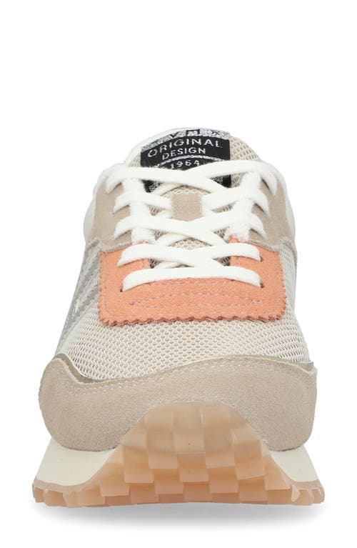 Shop Vintage Havana Cosmic Sneaker In Taupe/orange