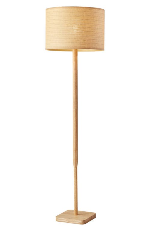 ADESSO LIGHTING Ellis Floor Lamp in Natural Wood at Nordstrom