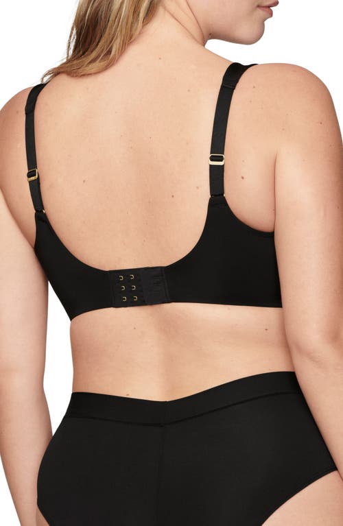 Shop Cuup The Scoop Underwire Microfiber Bra In Black